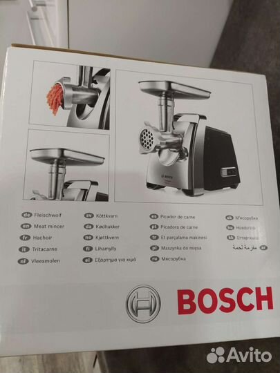 Мясорубка bosch mfw 67600