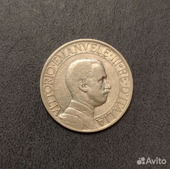 1 лира 1913 Италия