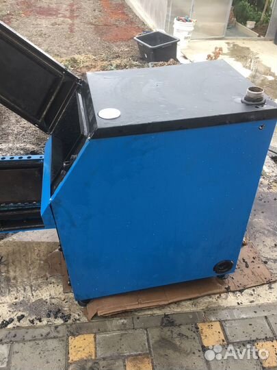 Твердотопливный котел длительного горения