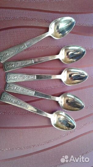 Серебро, ложки