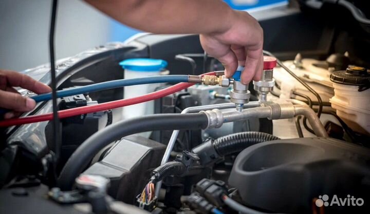 Опрессовка кондиц. BMW X6 2014-2019