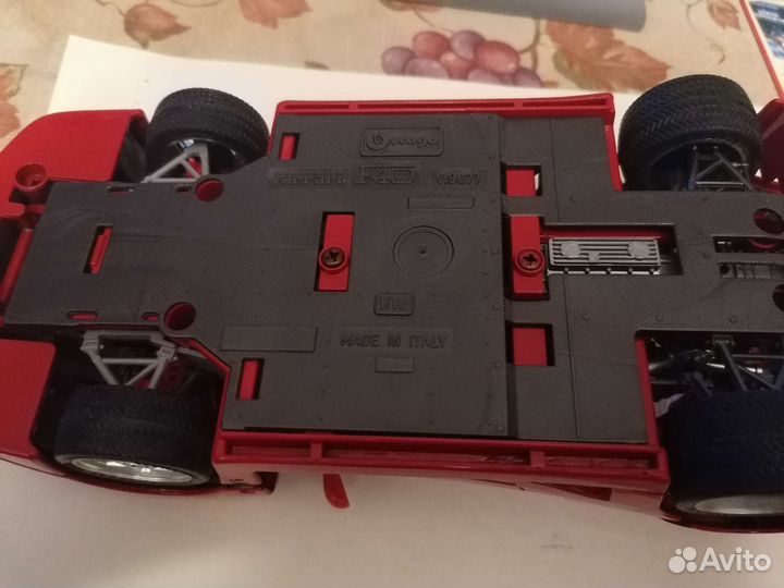 Ferrari f40 bburago 1:18