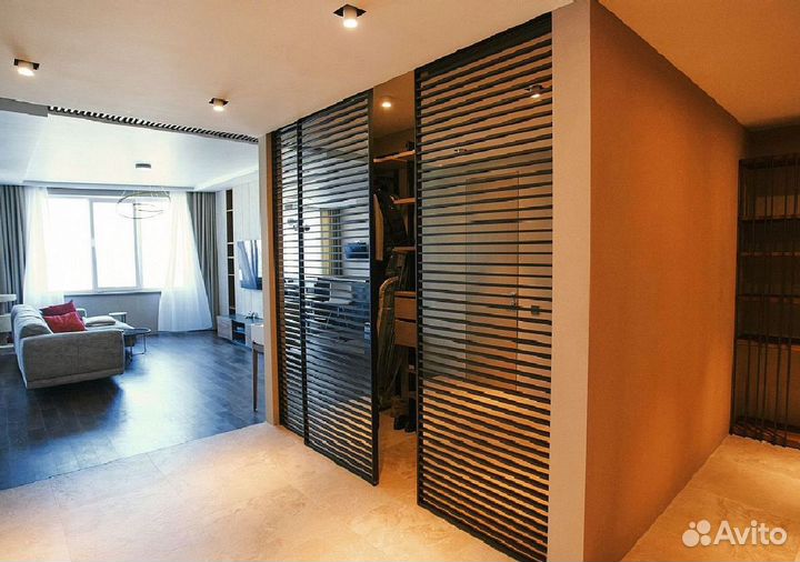 Реечные перегородки