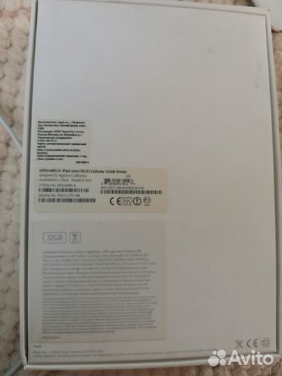 Apple iPad mini 32 гб, Wi-Fi + Cellular