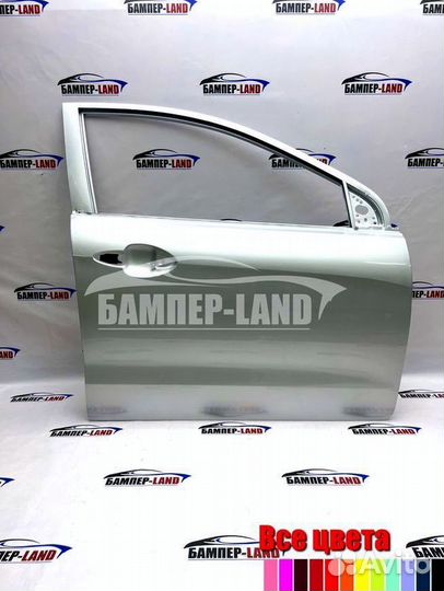 Дверь передняя Киа Рио 3 2016 новая любой цвет