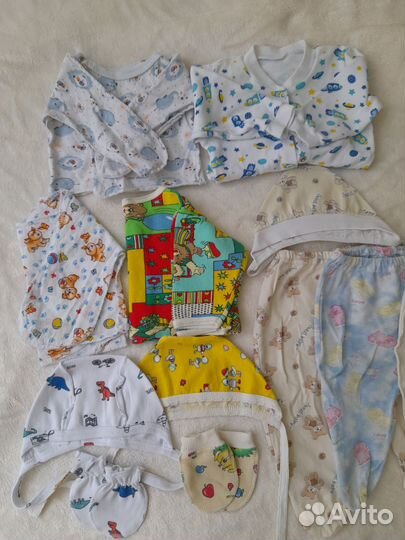 Вещи пакетом для мальчика 56 62