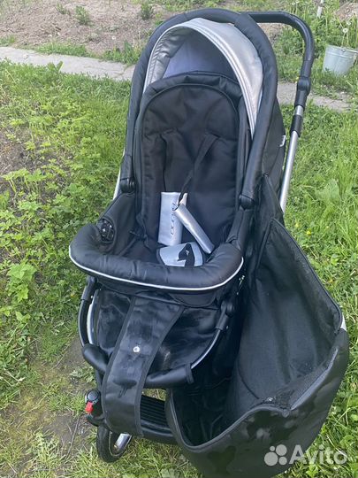 Коляска Riko brano ecco 2 в 1 silver