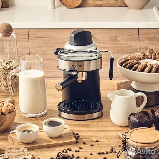 Кофеварка эспрессо 5 бар vitek 1510-VT-03