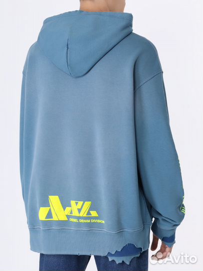 Худи хлопковое Diesel