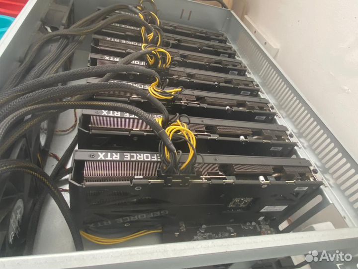 Майнинг ферма RTX 3070