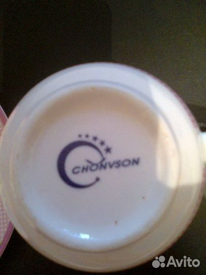 Чашка с блюдцем, набор 6штук