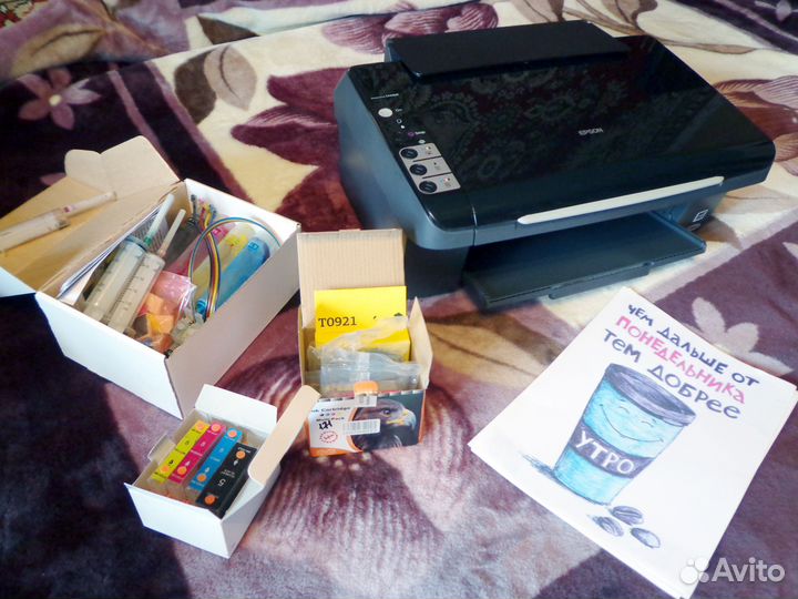 Цветной принтер epson Stylus CX4300