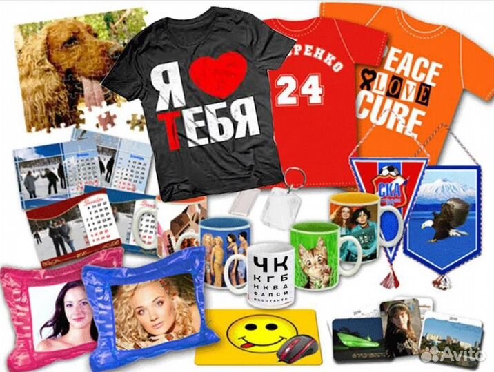 Печать на одежде, футболках, кружках, бейсболках