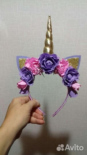 Ободок Единорог