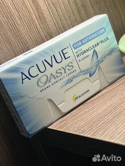 Acuvue oasys астигматизм -2.75 двухнедельные