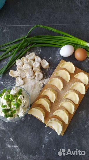 Вареники и пельмени домашние