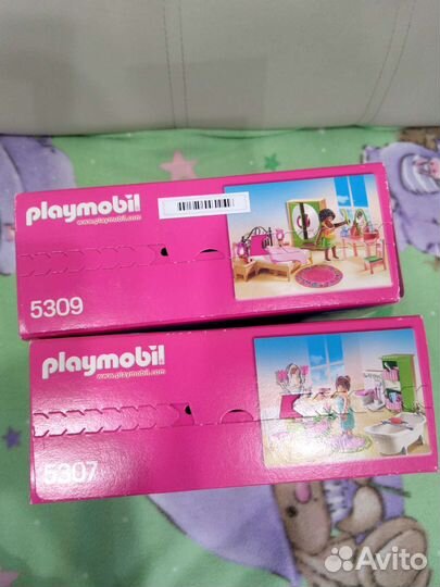 Новый Playmobil Спальня, Ванная, Свадебный магазин