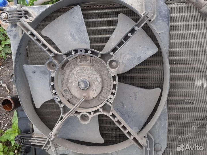 Вентилятор охлаждения Chevrolet Lanos