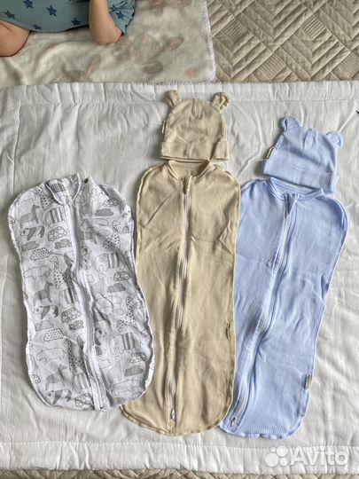 Детские вещи пакетом для новорожденных 56 размер