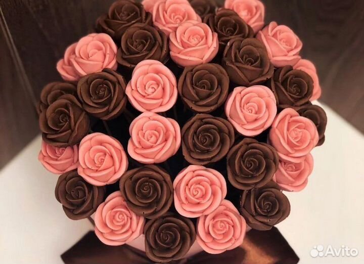 Букет цветов из шоколада