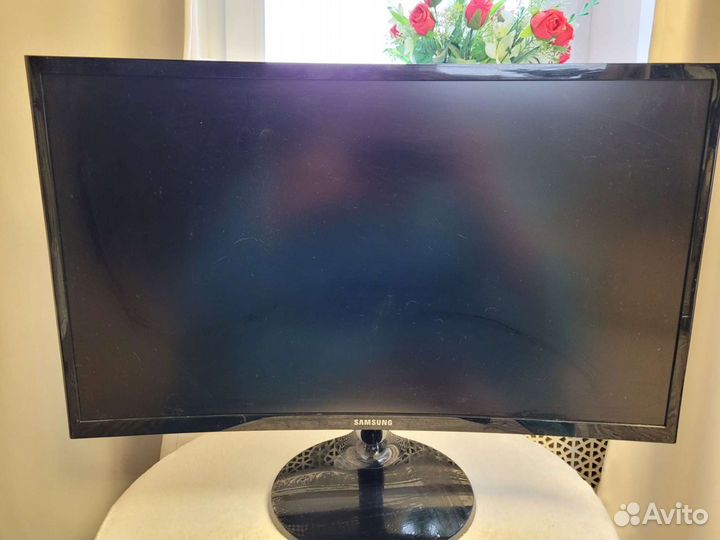 Монитор Samsung c24f390fhi на запчасти или ремонт
