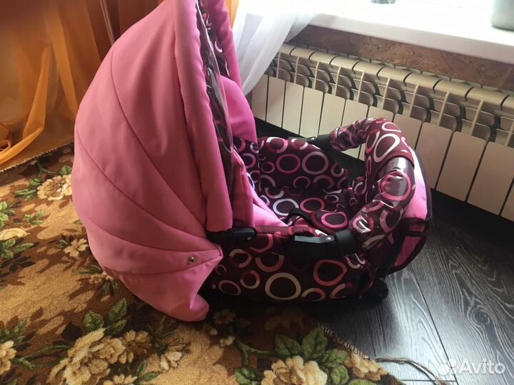 Детская коляска 4 в 1(зимняя,летняя,автокресло,авт