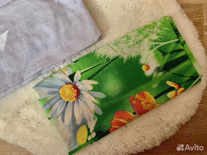 Постельное белье 2 спальное б/у