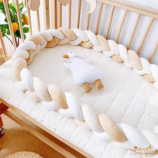 Бортик косичка