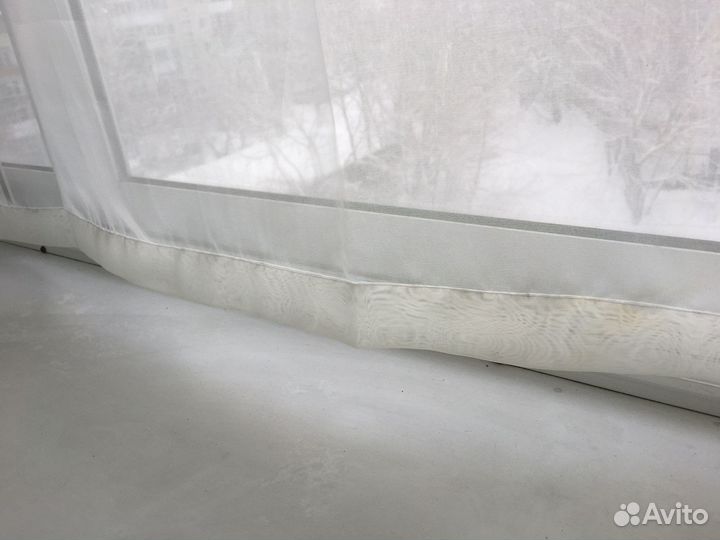 Шторы и материал для штор (вуаль) новая