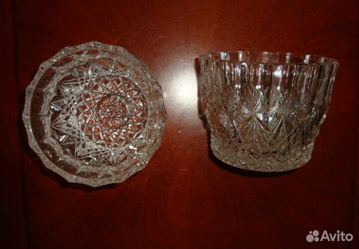 Салатники СССР хрустальные и стеклянные