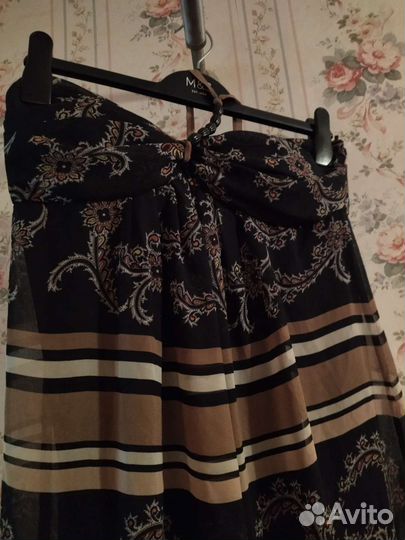 Платье нарядное длинное