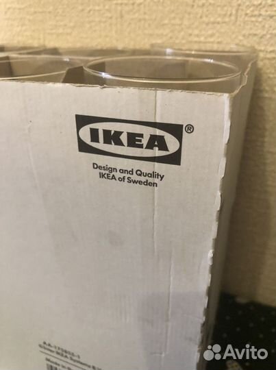Бокалы для вина IKEA 6 штук
