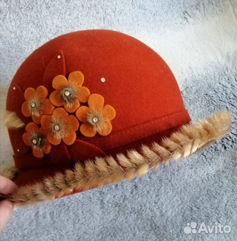 Шляпа фетровая женская