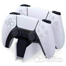 Зарядная станция Sony для двух геймпадов DualSense