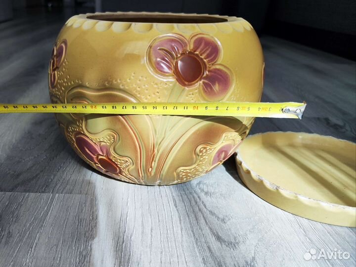 Цветочный Горшок керамический напольный