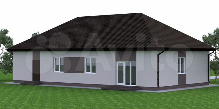 Дом 115 м² на участке 6,2 сот.