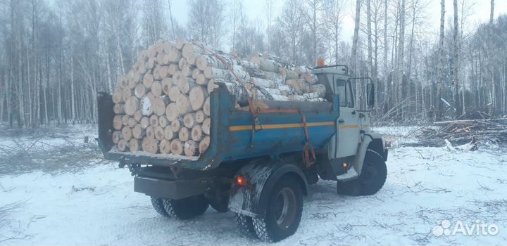 Дрова березовые чурками