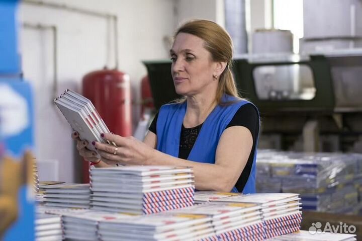 Упаковщики на типографию / без опыта / Тверь