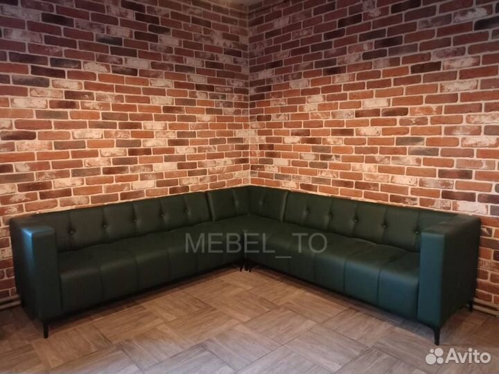 Диван Офисный Угловой, в зону ожидания