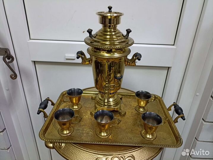 Самовар Мини.винтаж.латунь.коллекция