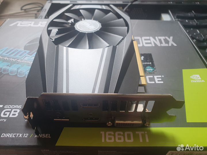 Видеокарта Asus GeForce 1660 Ti