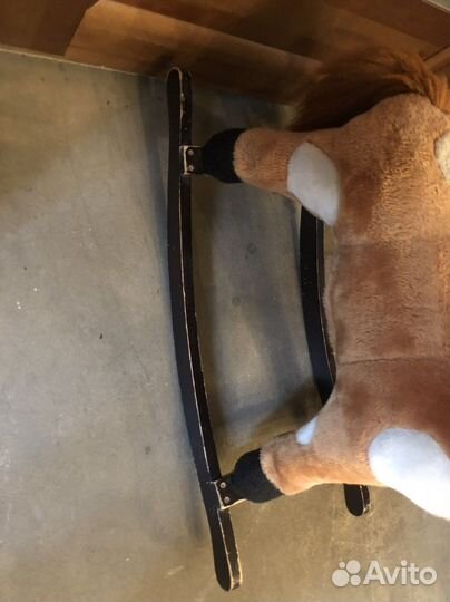 Лошадка качалка деревянная