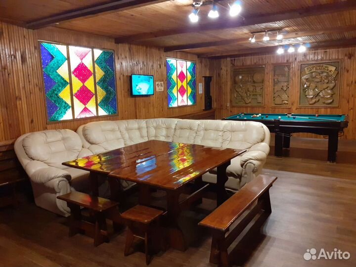 Семейная баня с детской игровой комнатой