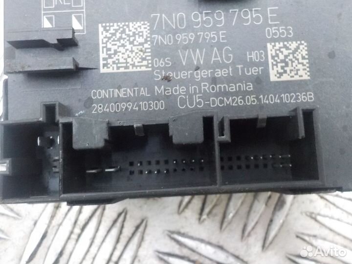 Блок управления Skoda Yeti 2009