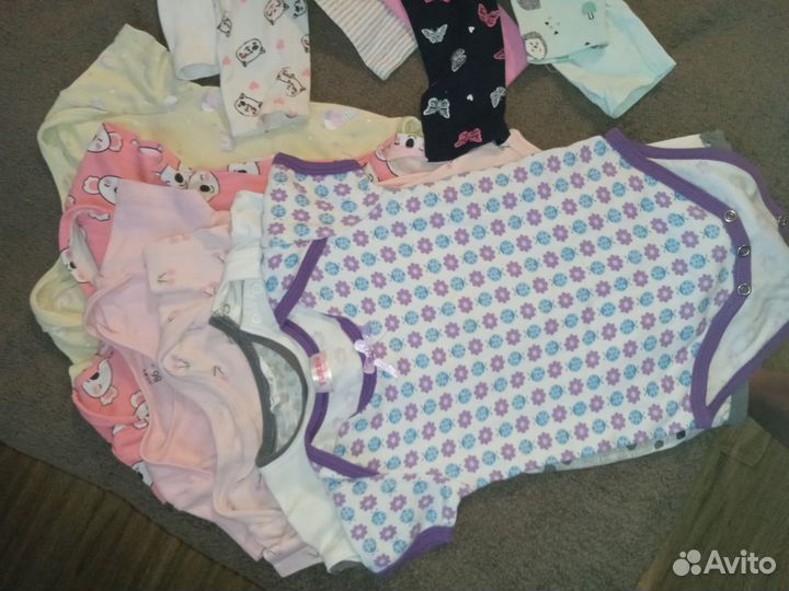 Боди для девочки 74-80-86