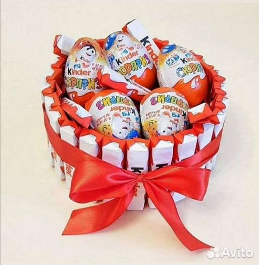 Торт из киндеров