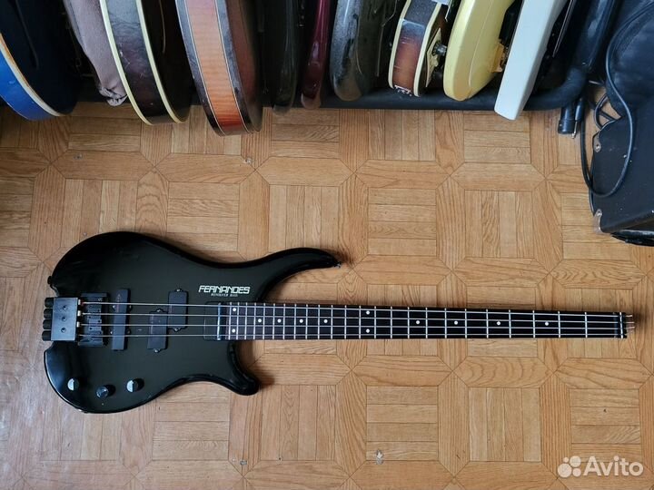 1988 Fernandes Revolver Headless Bass Япония