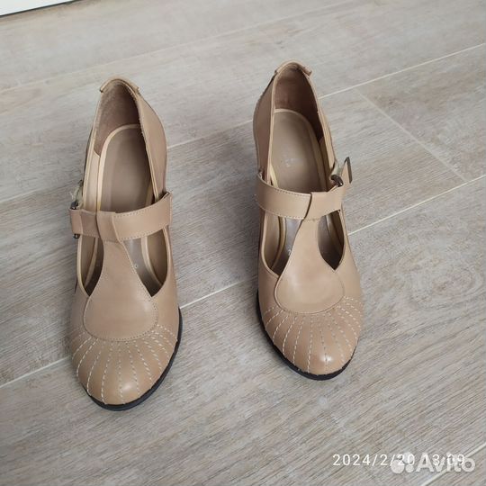 Туфли женские 37 размер натуральная кожа