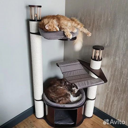 Когтеточка домик для кошки