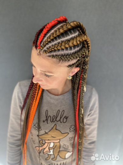 Плетение, брейды, Косы с канекалоном